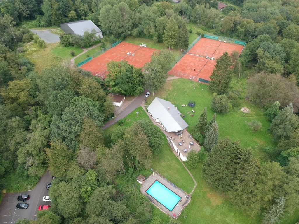 Vereinsgelände von oben