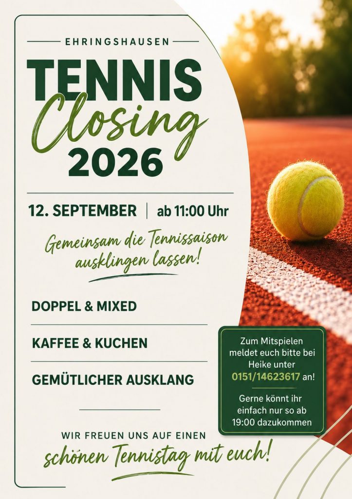 Plakat Saisonabschluss 2026